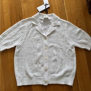 Varley Ellie knit shirt